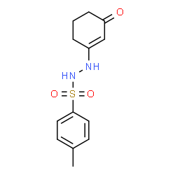 3-(2-((4-METHYLPHENYL)SULFONYL)HYDRAZINO)CYCLOHEX-2-EN-1-ONE Structure