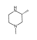 (3R)-1,3-二甲基哌嗪结构式