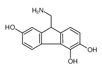 2,5,6-trihydroxy-9H-fluorene-9-methanamine Structure