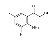 1-(2-amino-3-fluoro-5-methylphenyl)-2-chloroethanone Structure