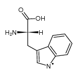 tryptophan(-H) radical结构式