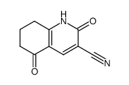 2,5-dioxo-1,2,5,6,7,8-hexahydro-quinoline-3-carbonitrile Structure