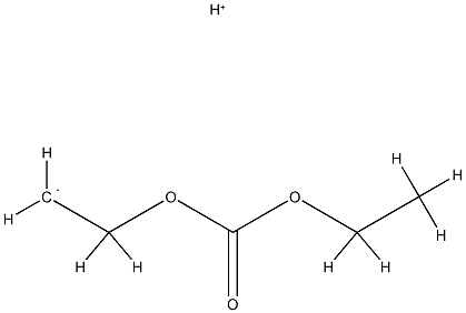 Ethyl,2-[(ethoxycarbonyl)oxy]-,conjugate monoacid (9CI) Structure