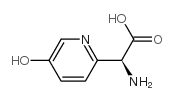 2-Pyridineaceticacid,alpha-amino-5-hydroxy-(9CI) structure