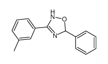 3-(3-methylphenyl)-5-phenyl-2,5-dihydro-1,2,4-oxadiazole Structure