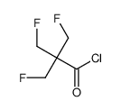 3-fluoro-2,2-bis(fluoromethyl)propanoyl chloride Structure