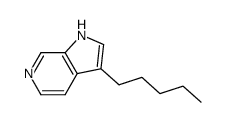 3-pentyl-1H-pyrrolo[2,3-c]pyridine Structure