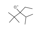 3-ethyl-2,2,4-trimethylpentan-3-olate Structure