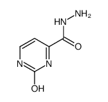 2-oxo-1H-pyrimidine-6-carbohydrazide结构式
