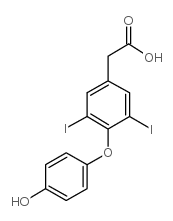 3,5-Diiodothyroacetic Acid structure