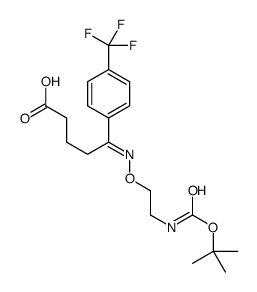 N-Boc Fluvoxamine Acid结构式