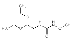 N-(2,2-Diethoxyethyl)-N'-methoxy-urea Structure