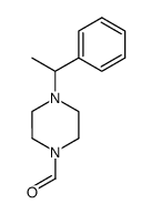1-(α-Phenylethyl)-4-formylpiperazine Structure