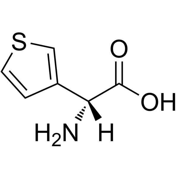 Amino(3-thienyl)acetic acid structure