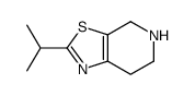 2-propan-2-yl-4,5,6,7-tetrahydro-[1,3]thiazolo[5,4-c]pyridine Structure