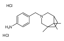 [4-[(5,8,8-trimethyl-3-azoniabicyclo[3.2.1]octan-3-yl)methyl]phenyl]azanium,dichloride Structure