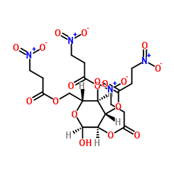 α-D-吡喃葡萄糖 2,3,4,6-四(3-硝基丙酸酯)图片