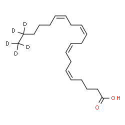 Arachidonic Acid-d5 structure