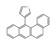 3-benzo[a]anthracen-12-ylthiophene结构式
