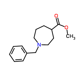 Methyl 1-benzyl-4-azepanecarboxylate结构式