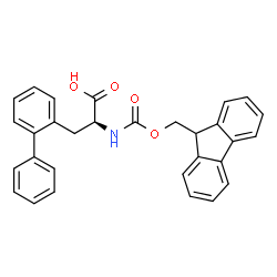 N-Fmoc-3-(2-联苯基)-L-丙氨酸结构式