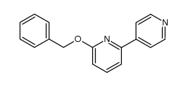 6-benzyloxy-2,4'-bipyridine结构式