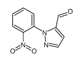 1-(2-NITROPHENYL)-1H-PYRAZOLE-5-CARBALDEHYDE Structure