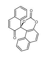 (S)-2H-spiro[naphthalene-1,1'-naphtho[2,1-d][1,3]dioxine]-2,3'-dione Structure