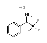 (S)-2,2,2-Trifluoro-1-phenylethylamine hydrochloride Structure