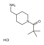 N-Pivaloyl-4-aminomethylpiperidine Hydrochloride structure
