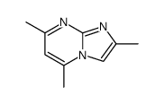 2,5,7-trimethyl-imidazo[1,2-a]pyrimidine Structure
