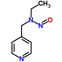 N-Ethyl-N-nitroso-4-pyridinemethanamine结构式