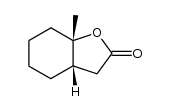 1-Methyl-2-oxabicyclo[3.3.01,5]nonan-3-one Structure