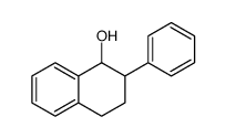 trans-2-Phenyl-1,2,3,4-tetrahydro-1-naphthol结构式