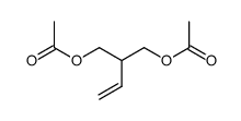 2-Acetoxymethyl-3-butenyl acetate结构式