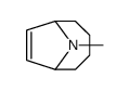 9-methyl-9-azabicyclo[4.2.1]non-7-ene结构式