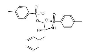 R-(+)-(3-Phenyl-2-tosylamido)propyl-tosylat结构式