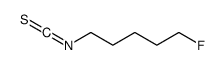 5-Fluoropentyl isothiocyanate Structure