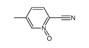 2-Pyridinecarbonitrile,5-methyl-,1-oxide(9CI) picture