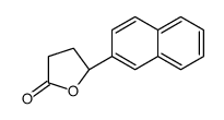 (5R)-5-naphthalen-2-yloxolan-2-one Structure