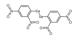 bis(2,4-dinitrophenyl) diselenide结构式