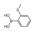 2-(methylthio)phenylboronic acid结构式