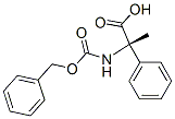 (s)-2-(benzyloxycarbonylamino)-2-phenylpropanoic acid Structure