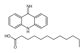 acridin-9-amine,dodecanoic acid Structure