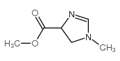 METHYL 1-METHYL-2-IMIDAZOLINE-4-CARBOXYLATE structure