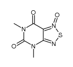 4,6-dimethyl-5,7-dioxo-4,5,6,7-tetrahydro-[1,2,5]thiadiazolo[3,4-d]pyrimidine 1-oxide Structure