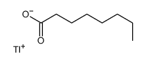 octanoate,thallium(1+) Structure