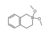 2,2-dimethoxy-1,2,3,4-tetrahydro-benzo[c]siline结构式