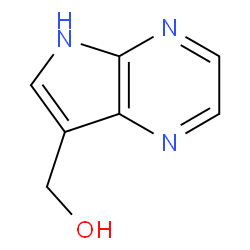(5H-Pyrrolo[2,3-b]pyrazin-7-yl)methanol structure