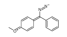 1-[diazo(phenyl)methyl]-4-methoxybenzene Structure